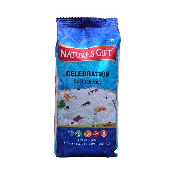 NATURE'S GIFT CELEBRATION BASMATI RICE 1 KG